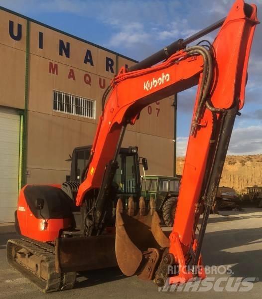 Kubota KX 080-4 Середні екскаватори 7т. - 12т.