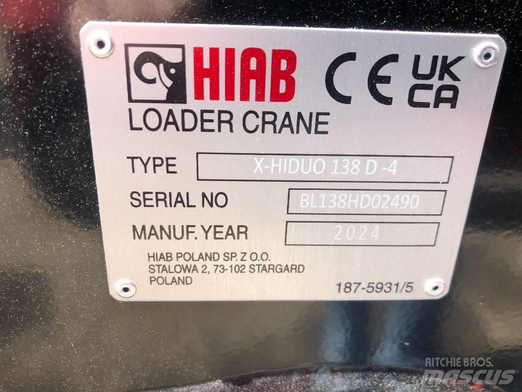 HIAB X-HiDuo 138 D-4 Крани вантажників