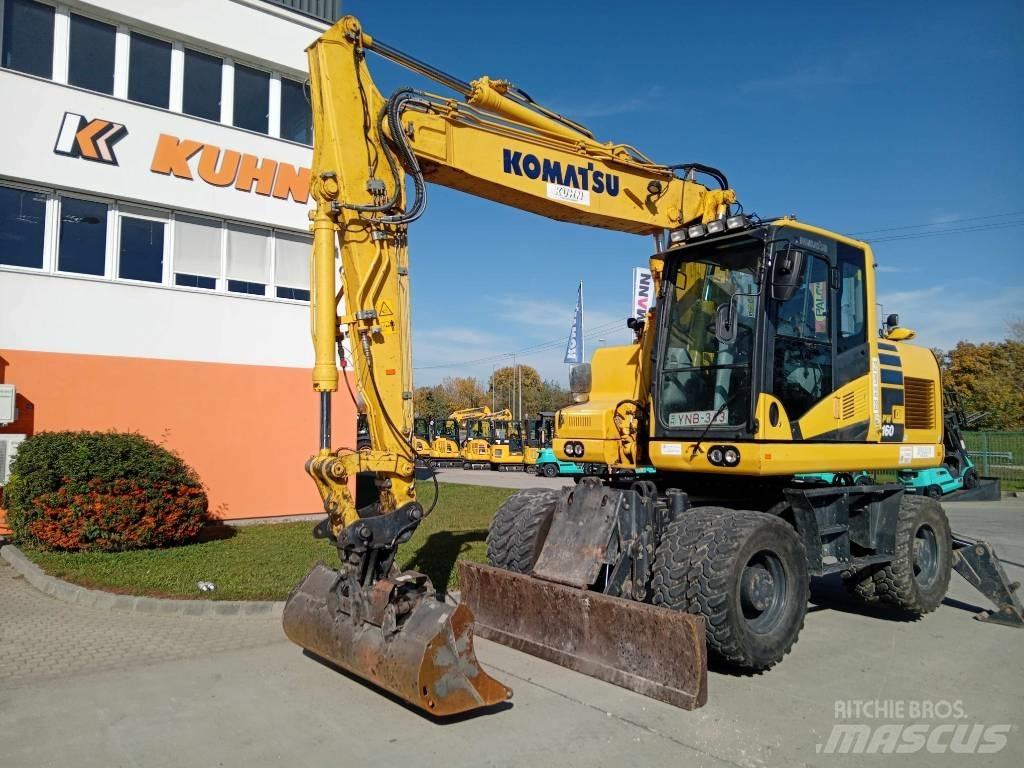 Komatsu PW 160-11 Колісні екскаватори