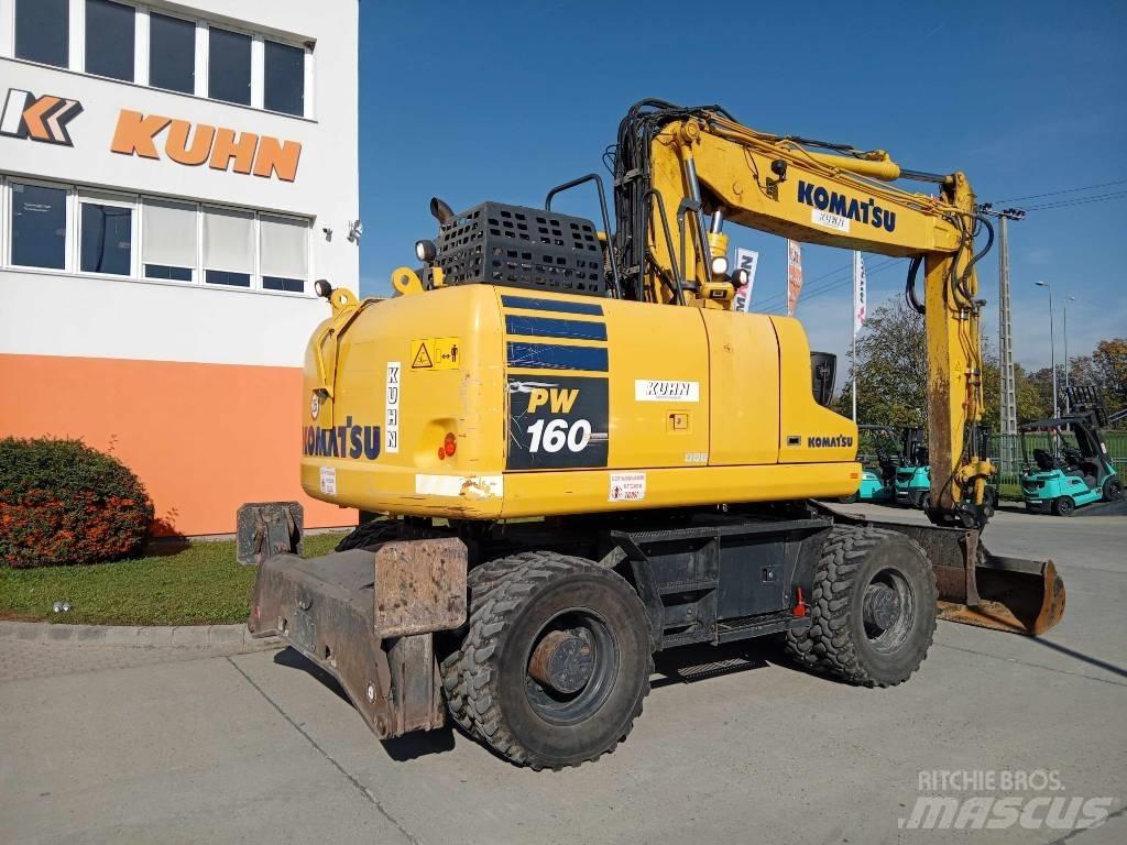 Komatsu PW 160-11 Колісні екскаватори