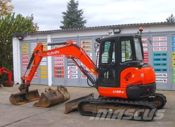 Kubota U 48-4 Міні-екскаватори < 7т