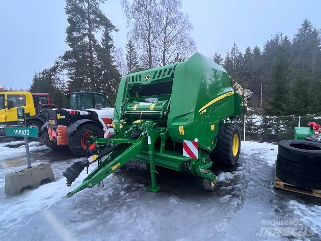 John Deere V451R Рулонні прес-підбирачі