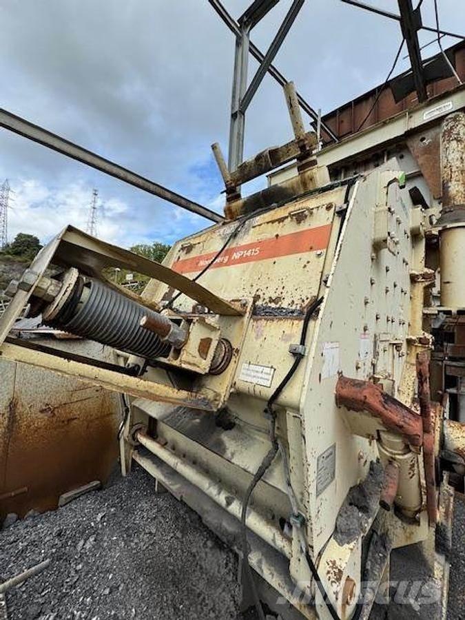 Metso NP 1415 Роздрібнювачі