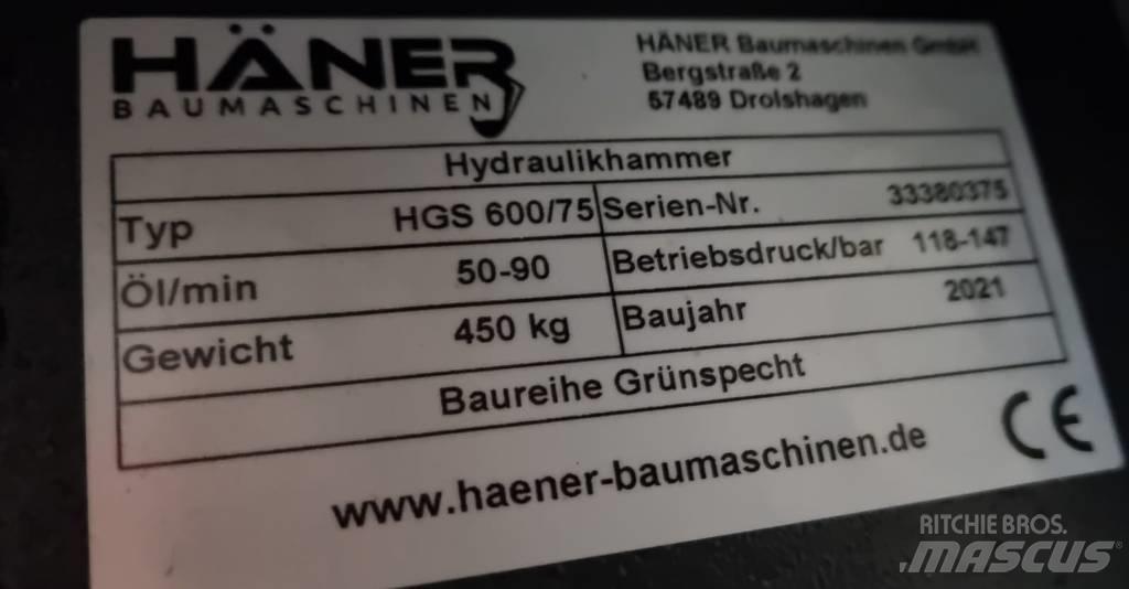 Häner HGS 600/75 Плуги