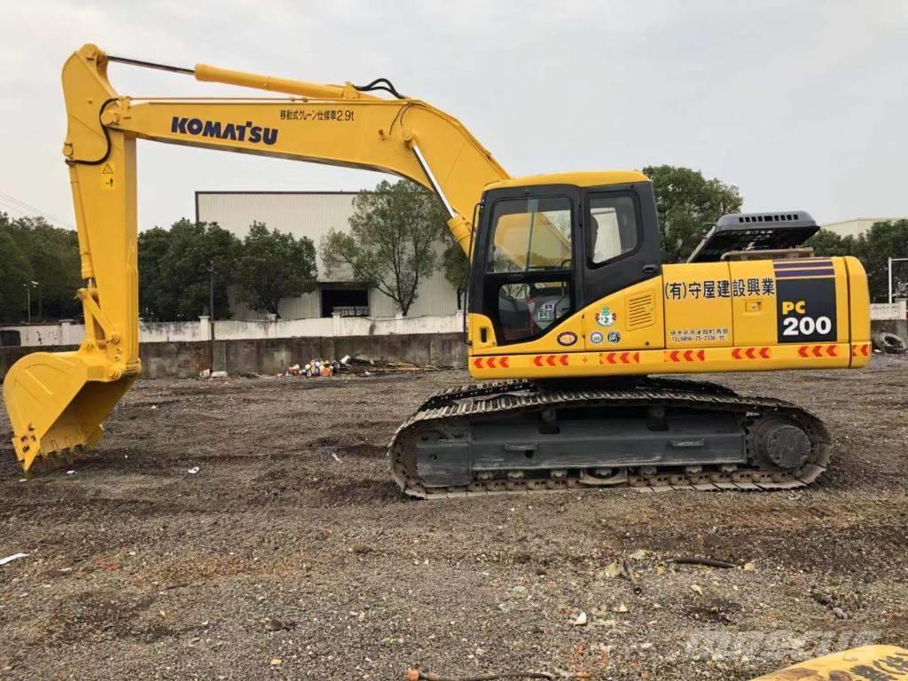 Komatsu pc200-7 Гусеничні екскаватори