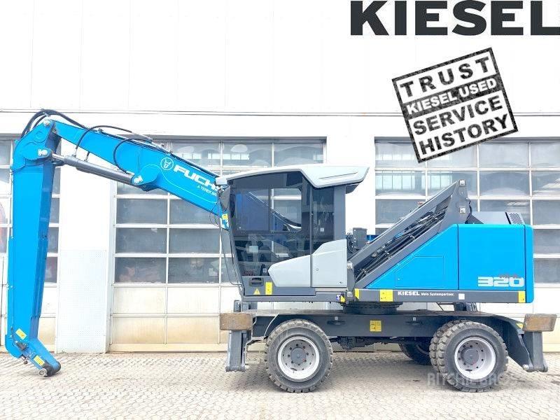 Fuchs MHL 320 F Перевантажувачі металобрухту/промислові навантажувачі