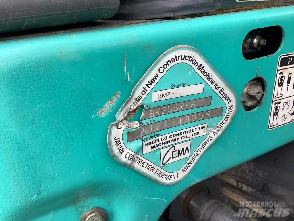 Kobelco SK25SR-6 Міні-екскаватори < 7т