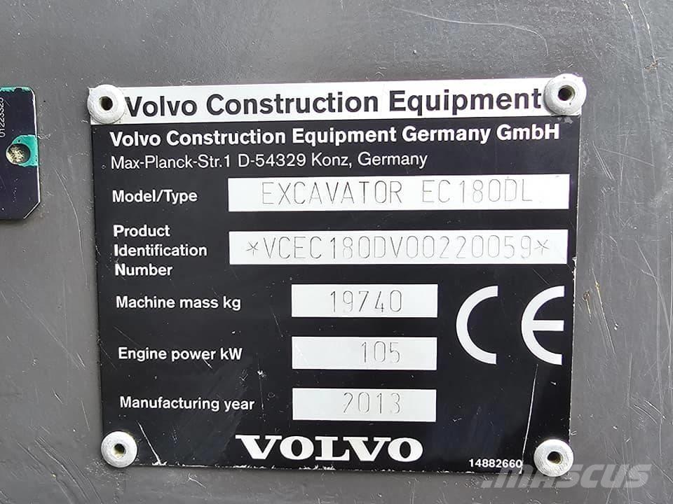 Volvo EC 180 C L Гусеничні екскаватори