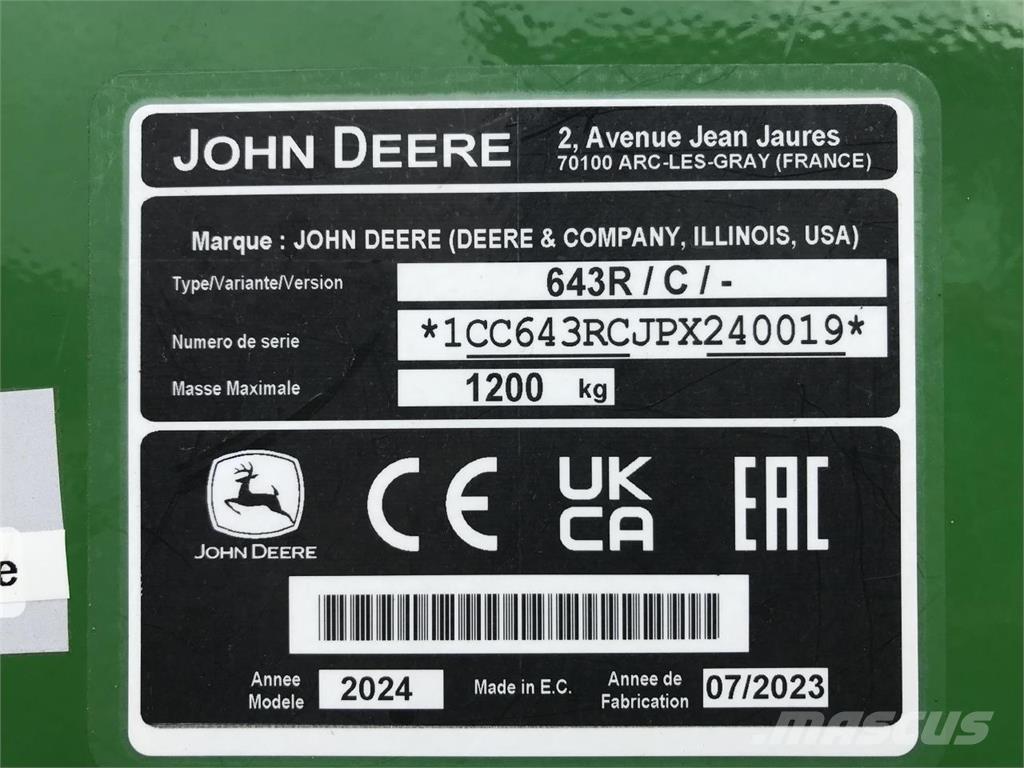 John Deere 6R 110 Трактори
