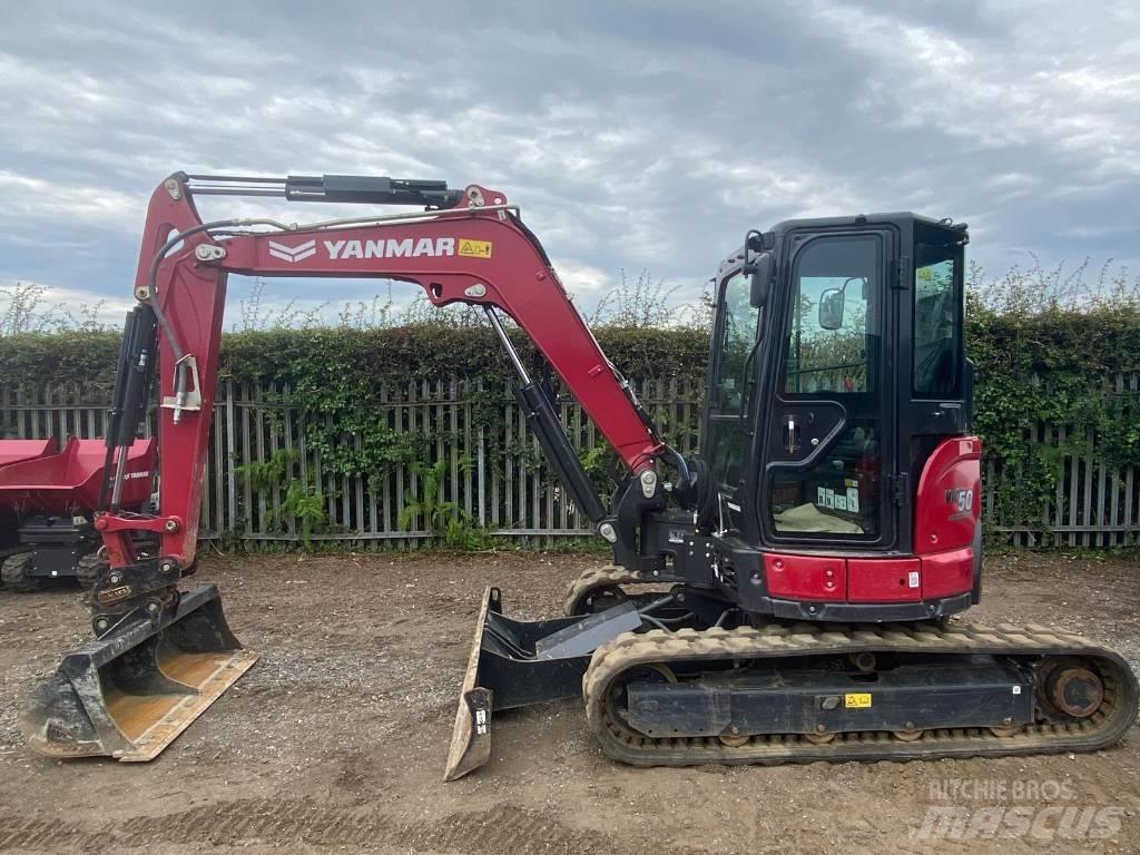 Yanmar Vio 50-6B Міні-екскаватори < 7т