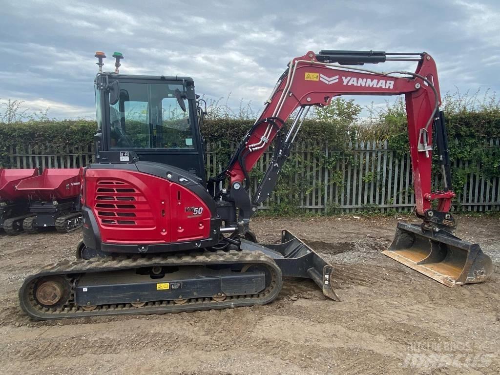 Yanmar Vio 50-6B Міні-екскаватори < 7т
