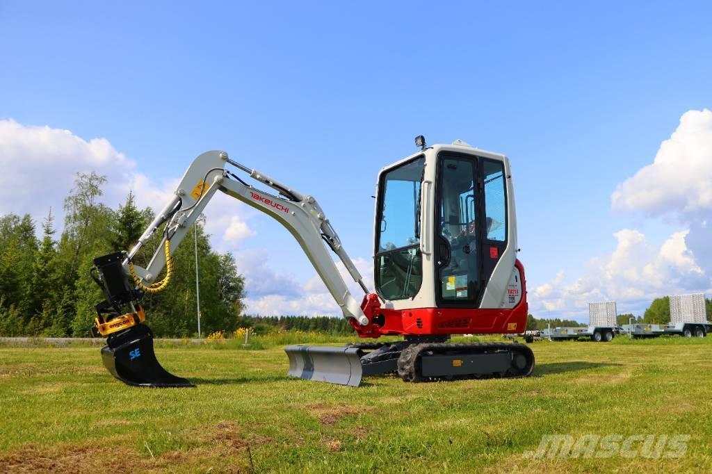 Takeuchi TB216 Міні-екскаватори < 7т