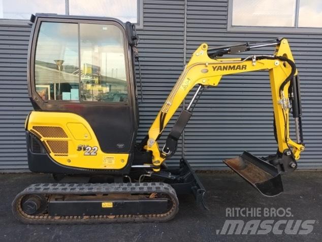 Yanmar sv22 Міні-екскаватори < 7т