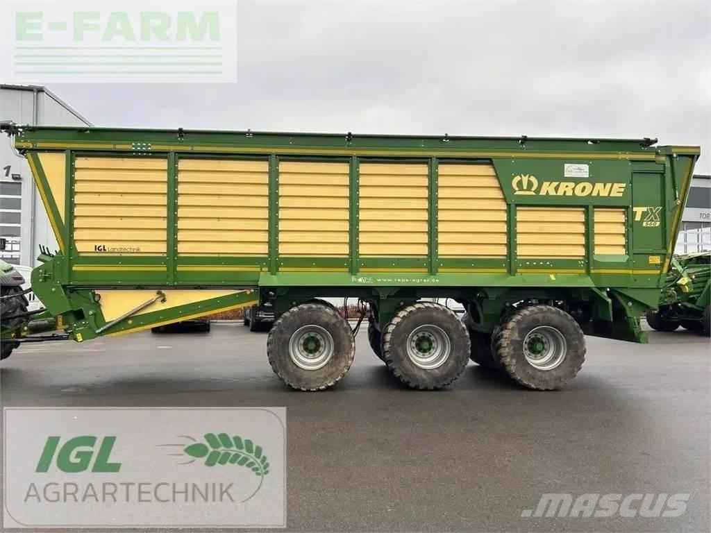 Krone tx 560 Причепи перевантажувачі зерна