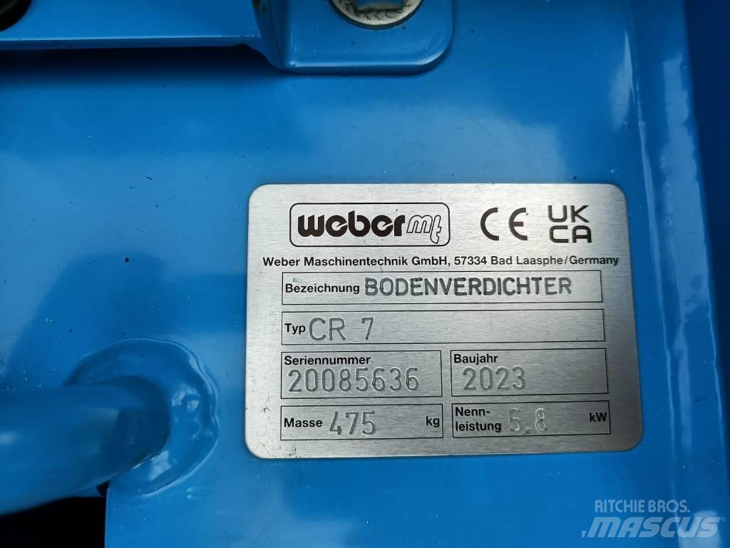 Weber CR7 Hatz Трамбувальники