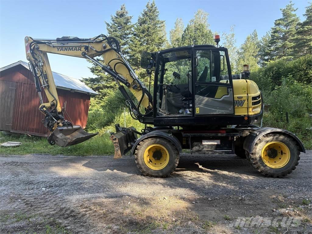 Yanmar B110W Колісні екскаватори