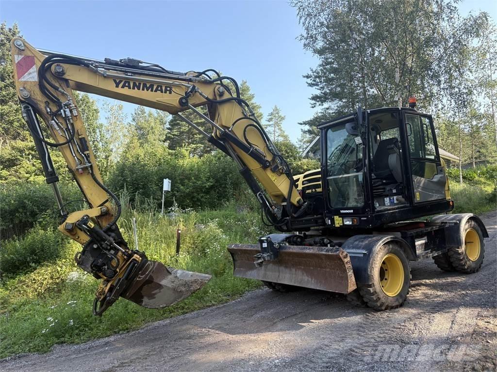 Yanmar B110W Колісні екскаватори