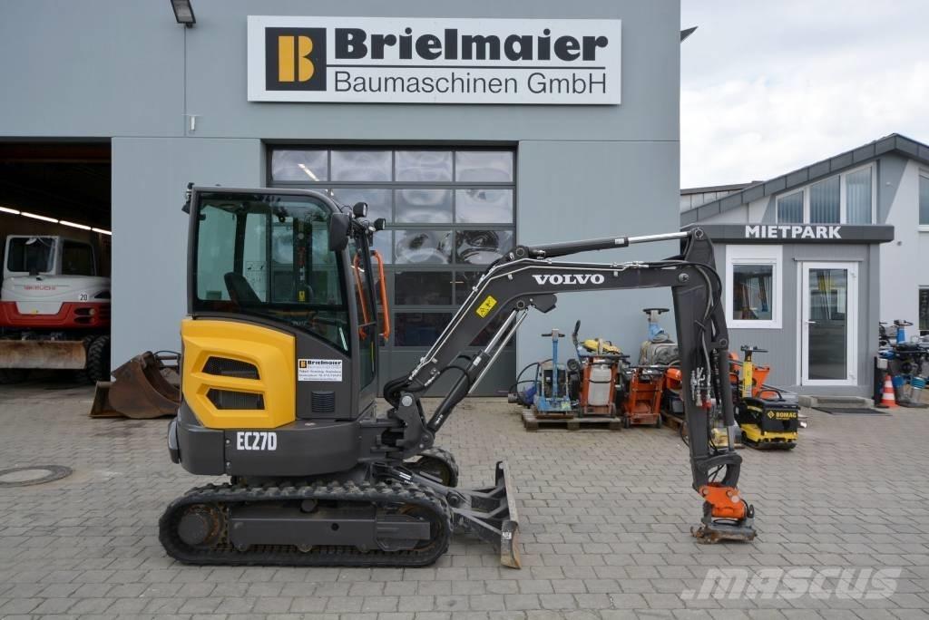 Volvo EC 27 D Міні-екскаватори < 7т