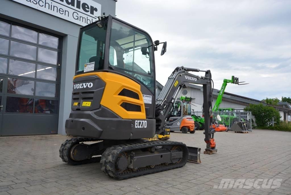 Volvo EC 27 D Міні-екскаватори < 7т