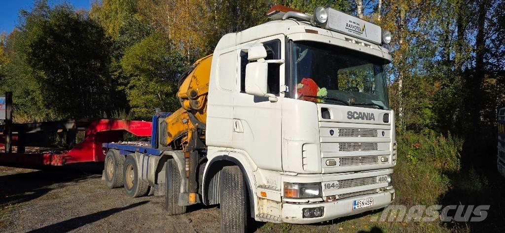 Scania R 144 G Автокрани