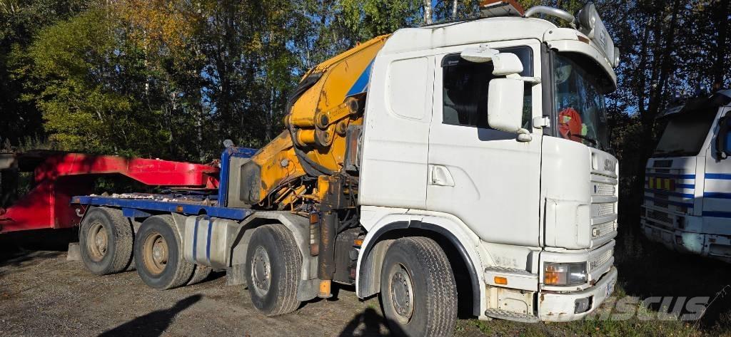 Scania R 144 G Автокрани
