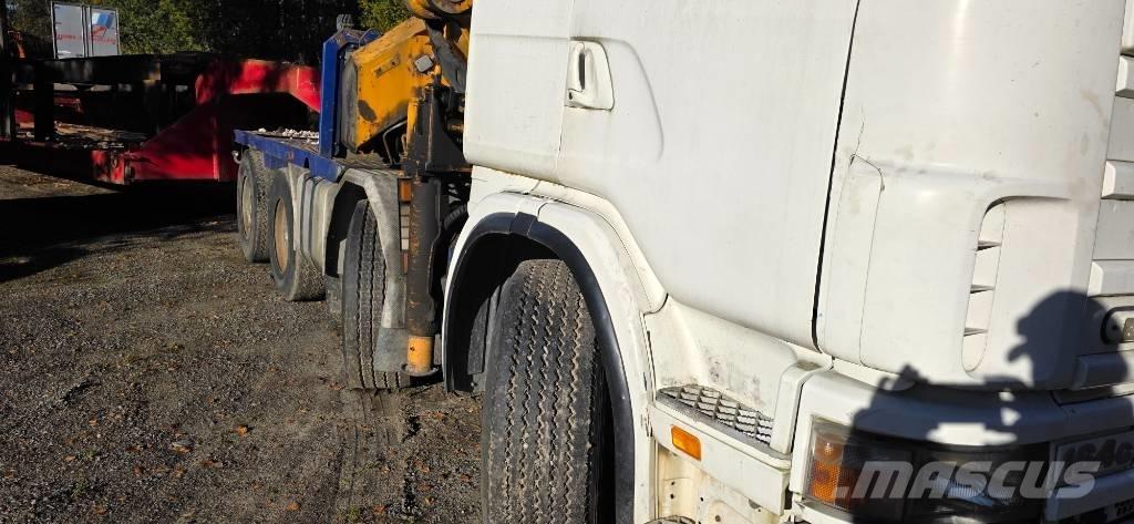Scania R 144 G Автокрани