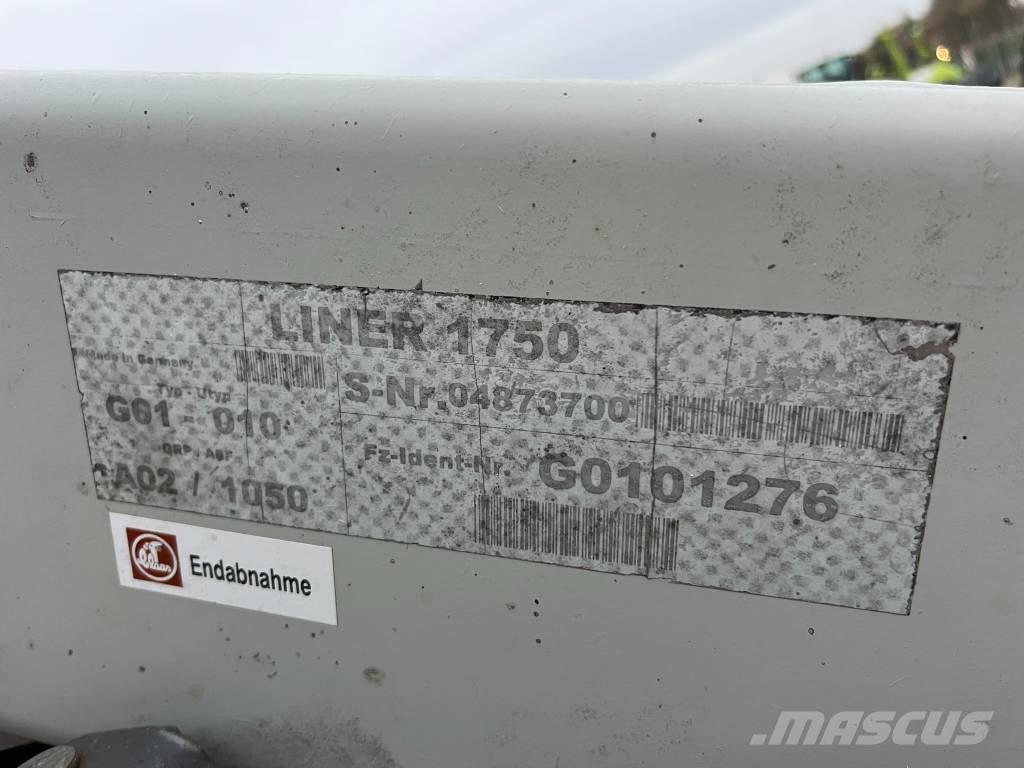 CLAAS Liner 1750 Рядкові жатки