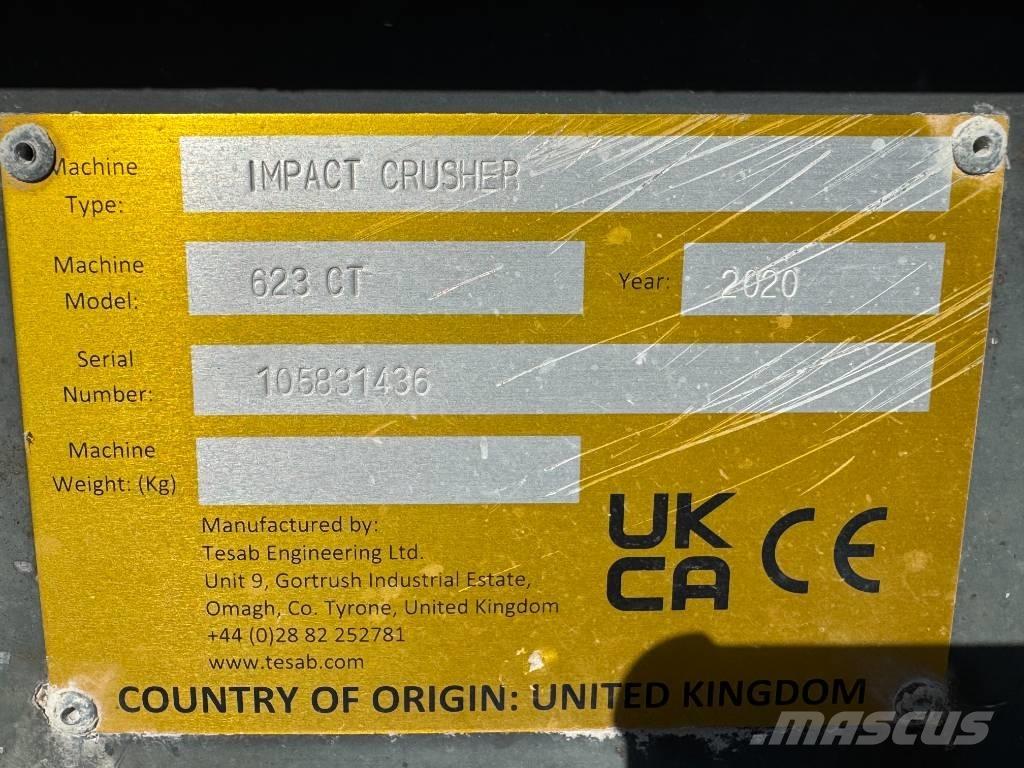 Tesab 623CT Мобільні дробарки