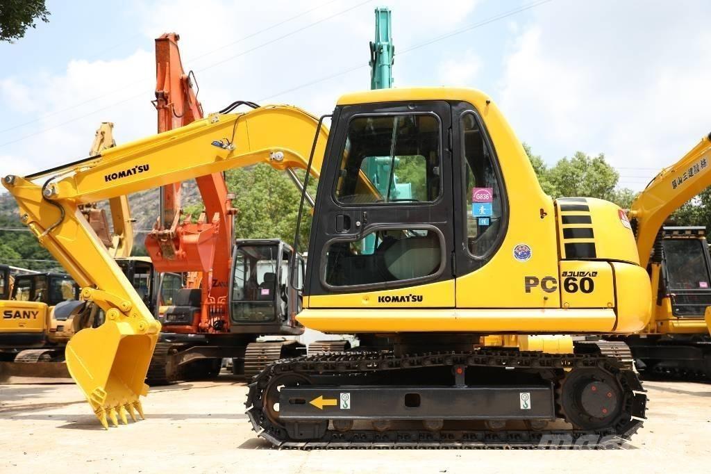 Komatsu PC 60-7 Міні-екскаватори < 7т