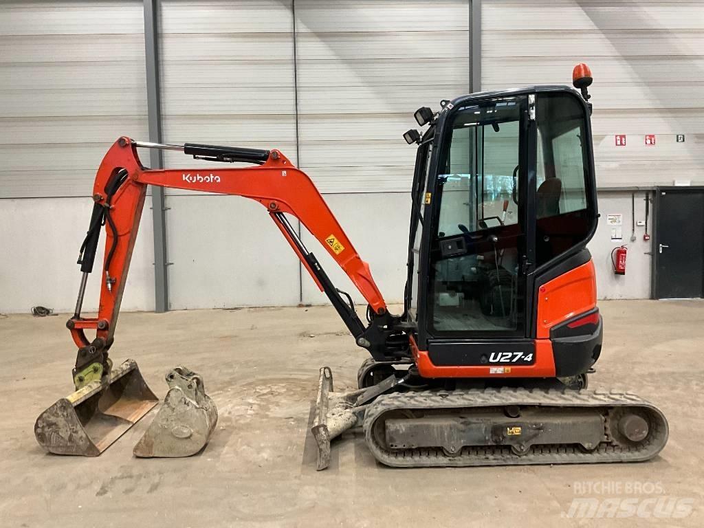 Kubota U 27-4 Міні-екскаватори < 7т