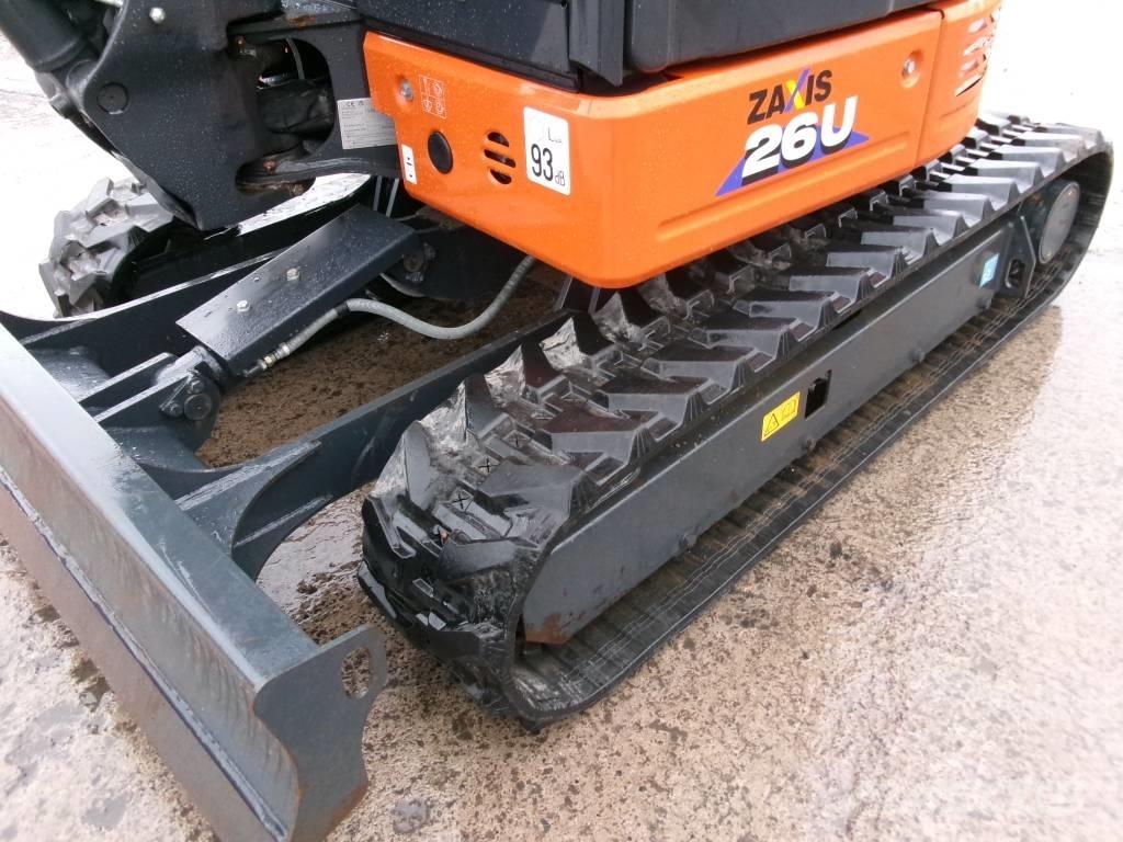 Hitachi Zaxis 26 U Міні-екскаватори < 7т