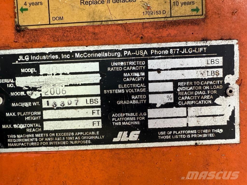 JLG 400 S Телескопічні підйомники