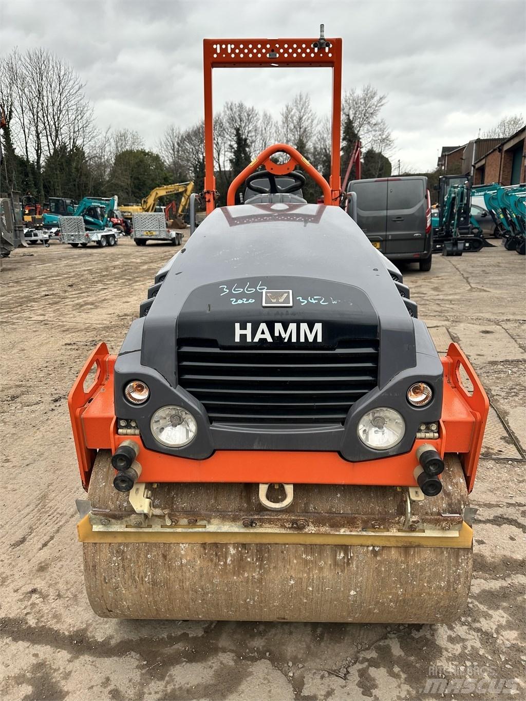 Hamm HD 12 Котки тротуарні