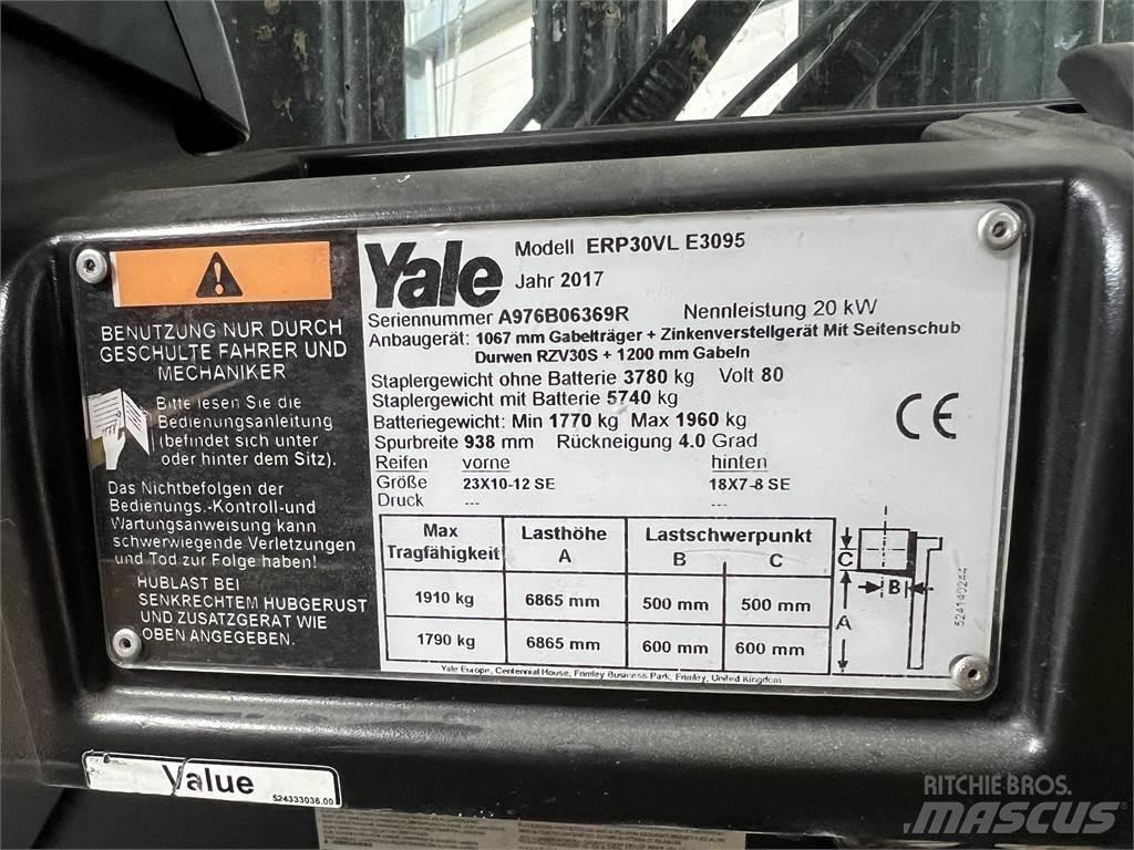Yale ERP30VL Електронавантажувачі