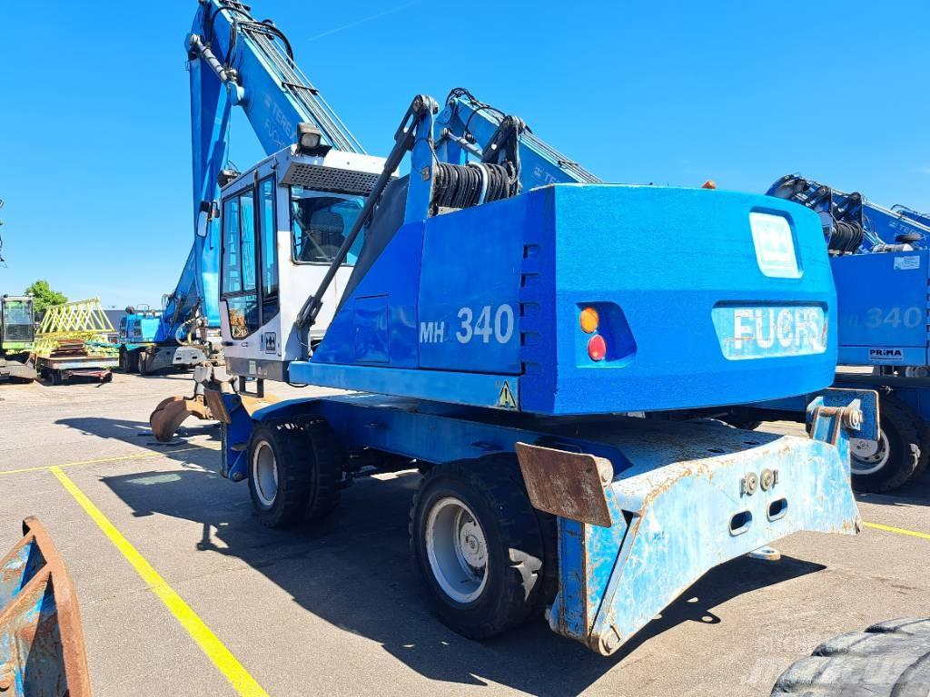 Fuchs MHL340D Перевантажувачі металобрухту/промислові навантажувачі