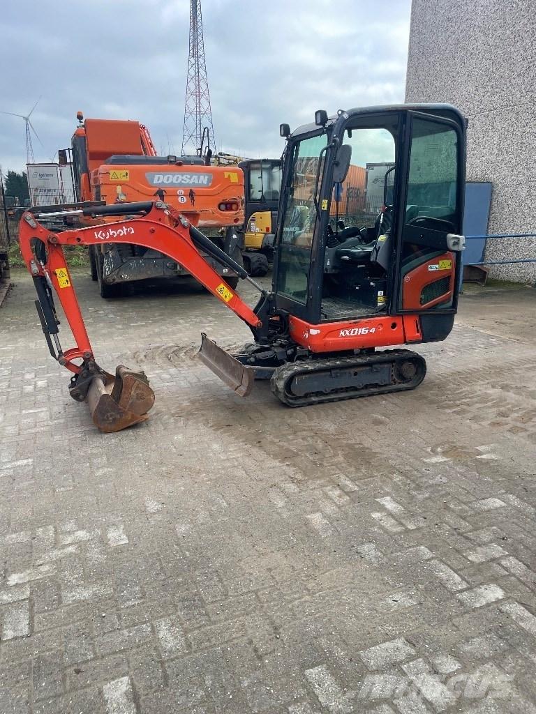 Kubota KX 016-4 Міні-екскаватори < 7т