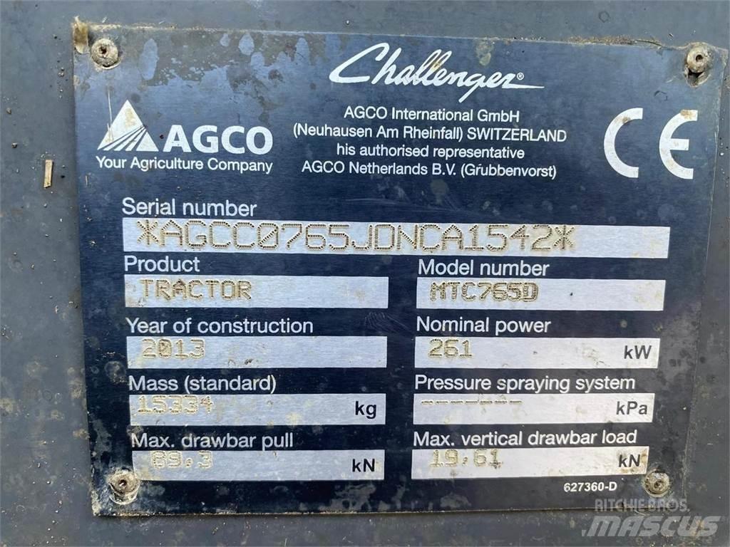 Challenger MT 765D Трактори