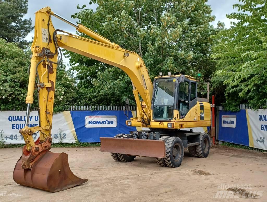 Komatsu PW 160-7 Колісні екскаватори