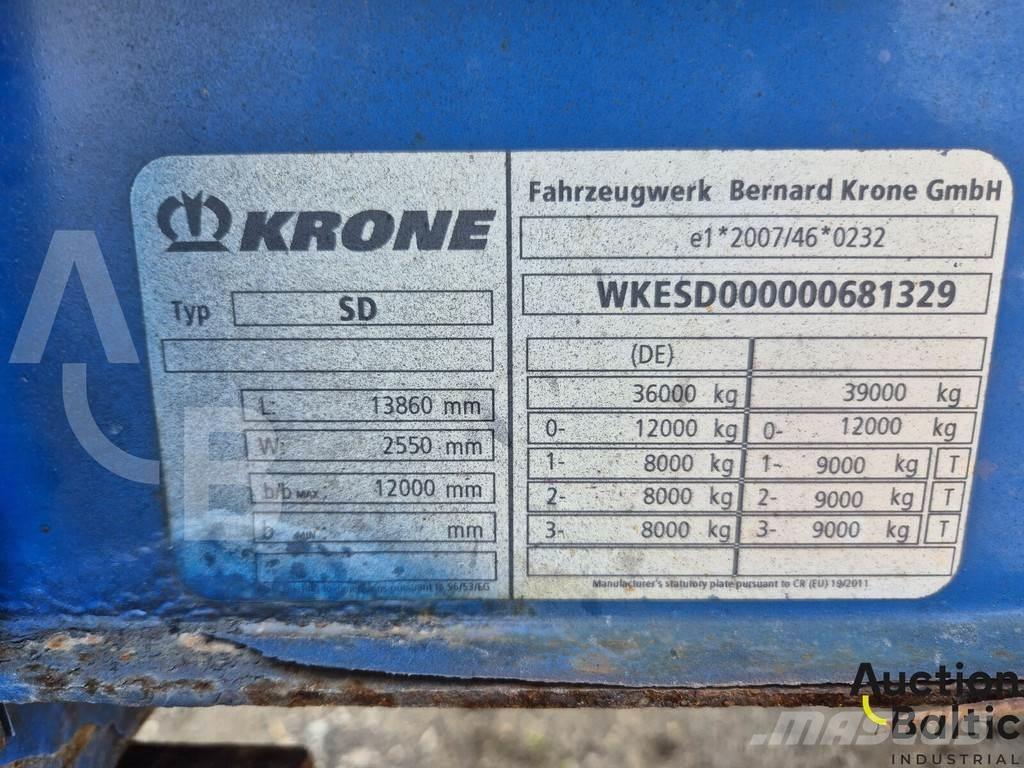 Krone SD Тентовані напівпричепи
