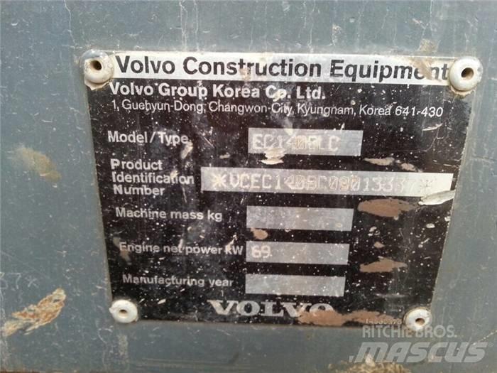 Volvo EC 140 B LC Гусеничні екскаватори