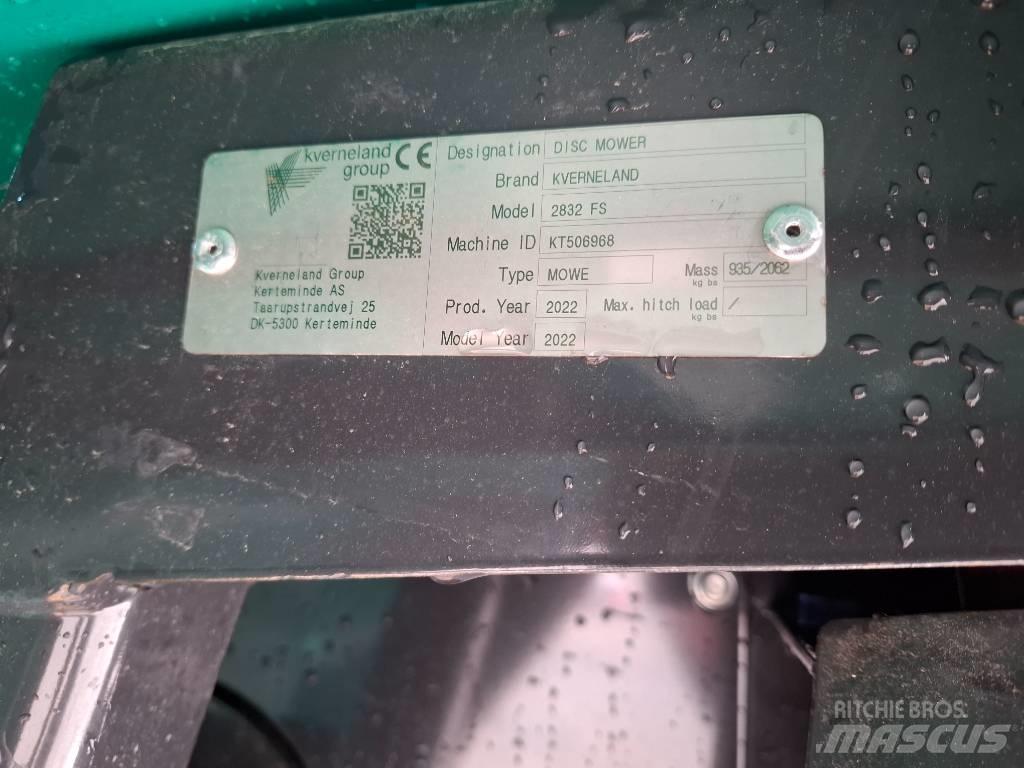 Kverneland 2832FS Косилки