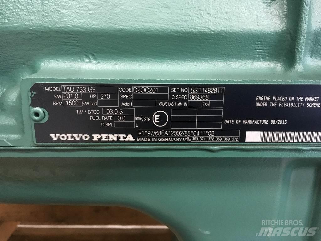 Volvo TAD733GE NEW Двигуни
