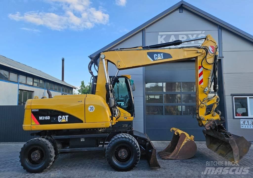 CAT 316D Колісні екскаватори