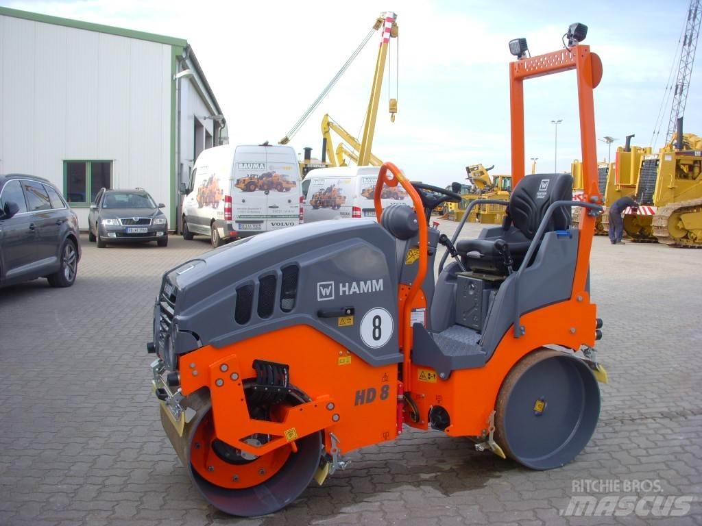Hamm HD 8 VV Котки тротуарні