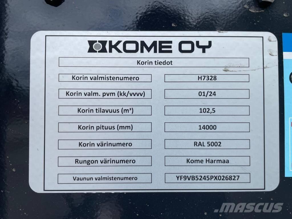 Kome BMPV-5i Трейлери для тріски
