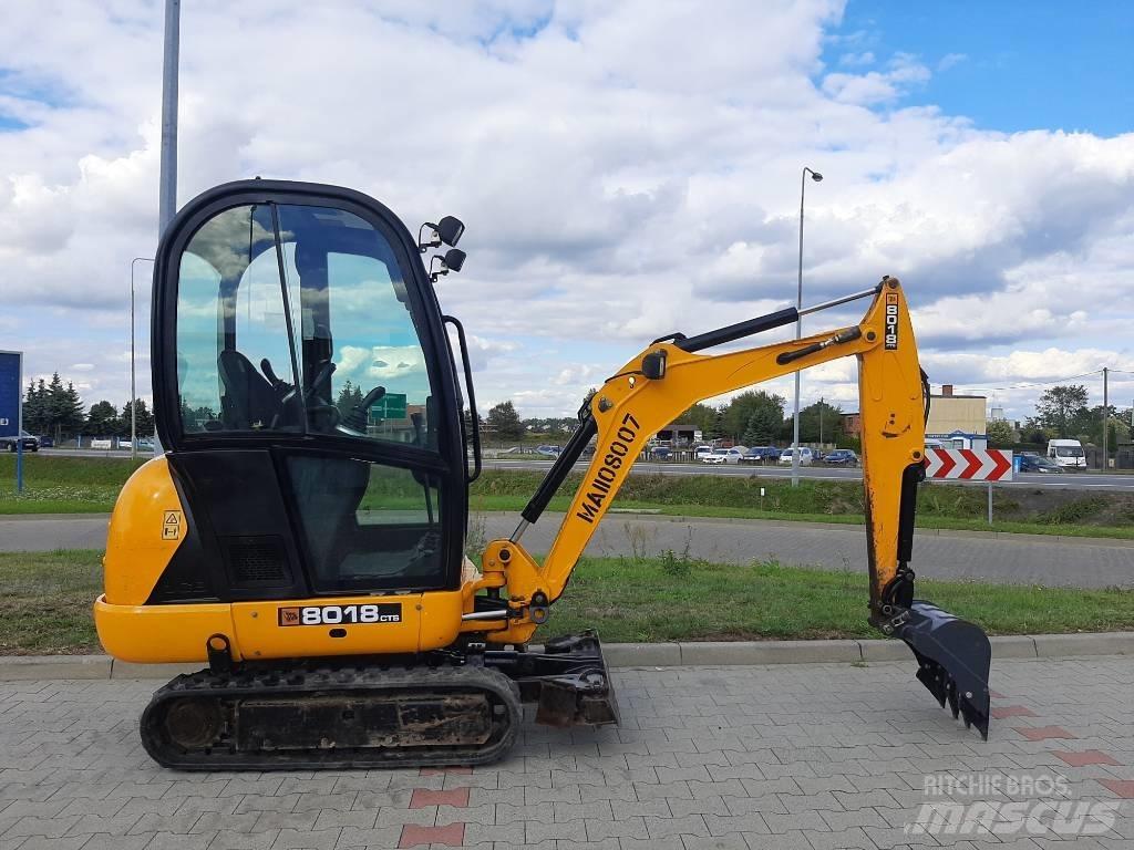 JCB 8018 CTS Міні-екскаватори < 7т