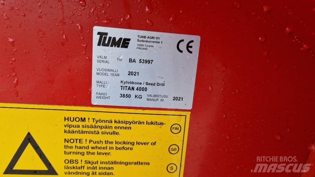 Tume Titan 4000 Комбіновані сівалки