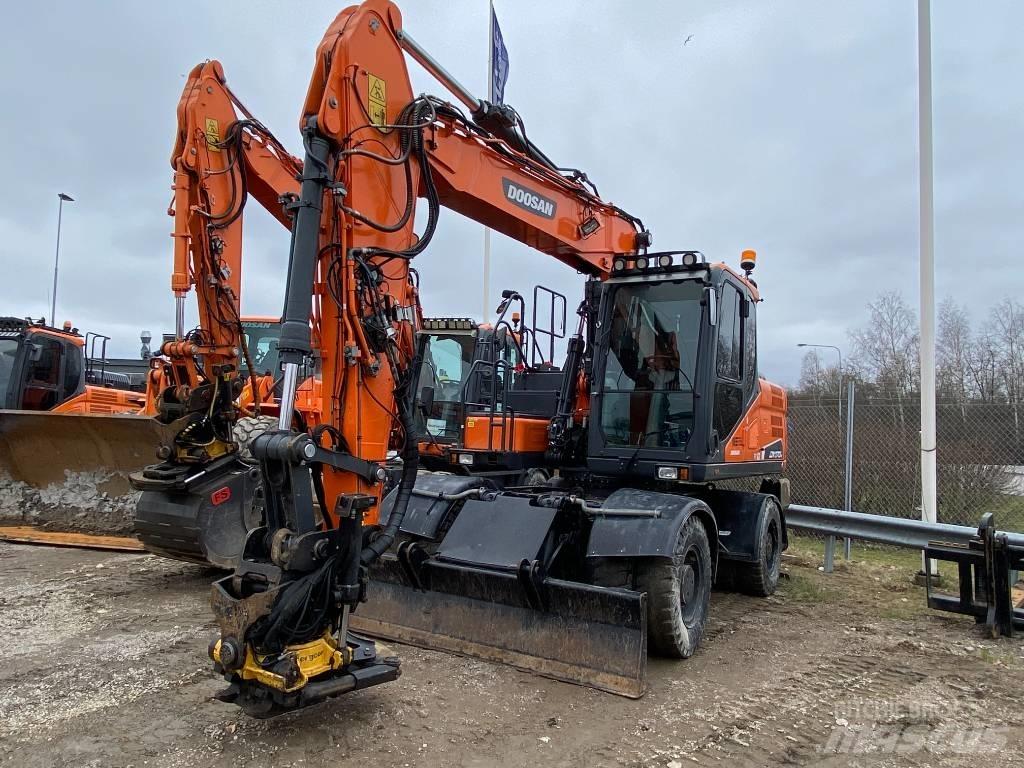 Doosan DX170W-5 Колісні екскаватори