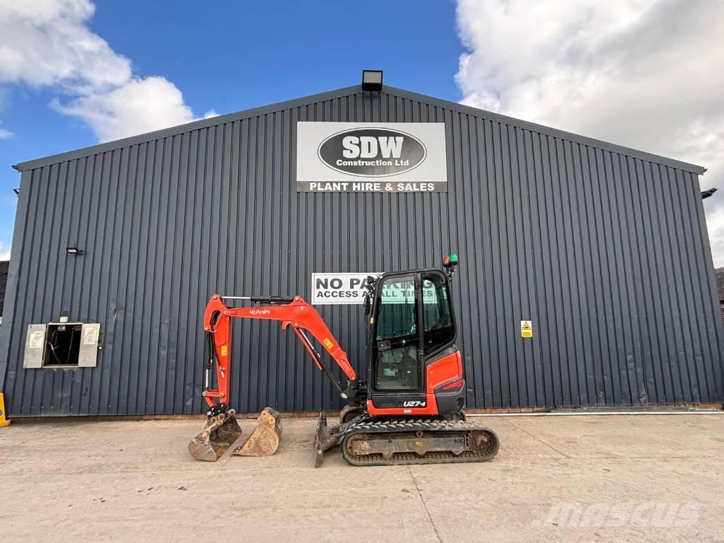 Kubota U 27 Міні-екскаватори < 7т