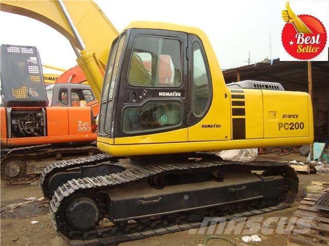 Komatsu PC 200 Гусеничні екскаватори